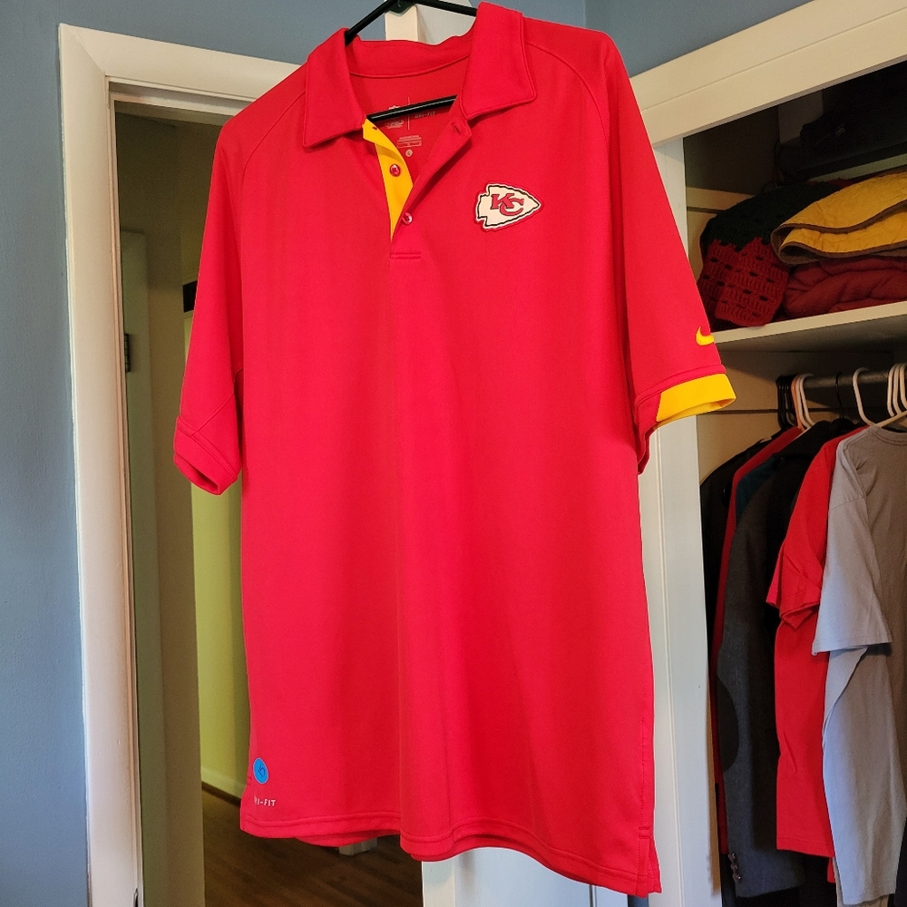 Nike Cheifs dry fit polo